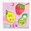 Bright Stripes LLC Bright Stripes Paint 3 Fruit Trinket Dishes Clearance