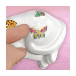 Bright Stripes Tattoo A Kitty Ceramic Bank Outlet