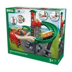 Ravensburger USA, Inc. Brio Lift & Load Warehouse Set Clearance
