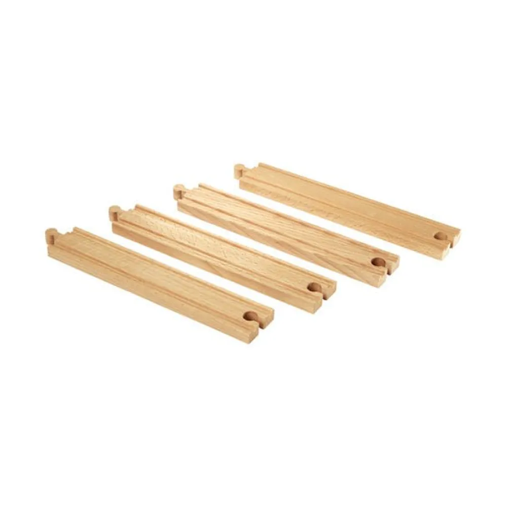Ravensburger USA, Inc. Brio Long Straight Tracks New