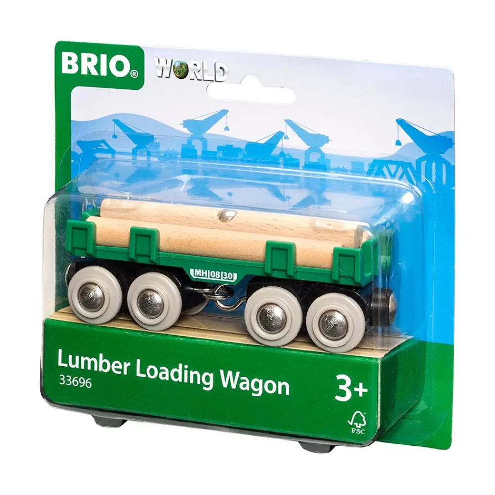 BRIO Lumber Loading Wagon Hot