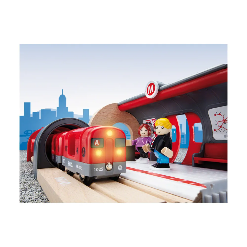 Ravensburger USA, Inc. Brio Metro Railway Set Hot