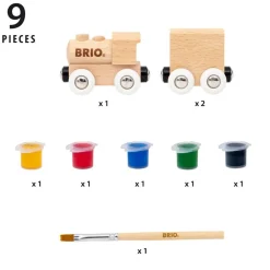 Ravensburger USA, Inc. BRIO Paint Train Hot