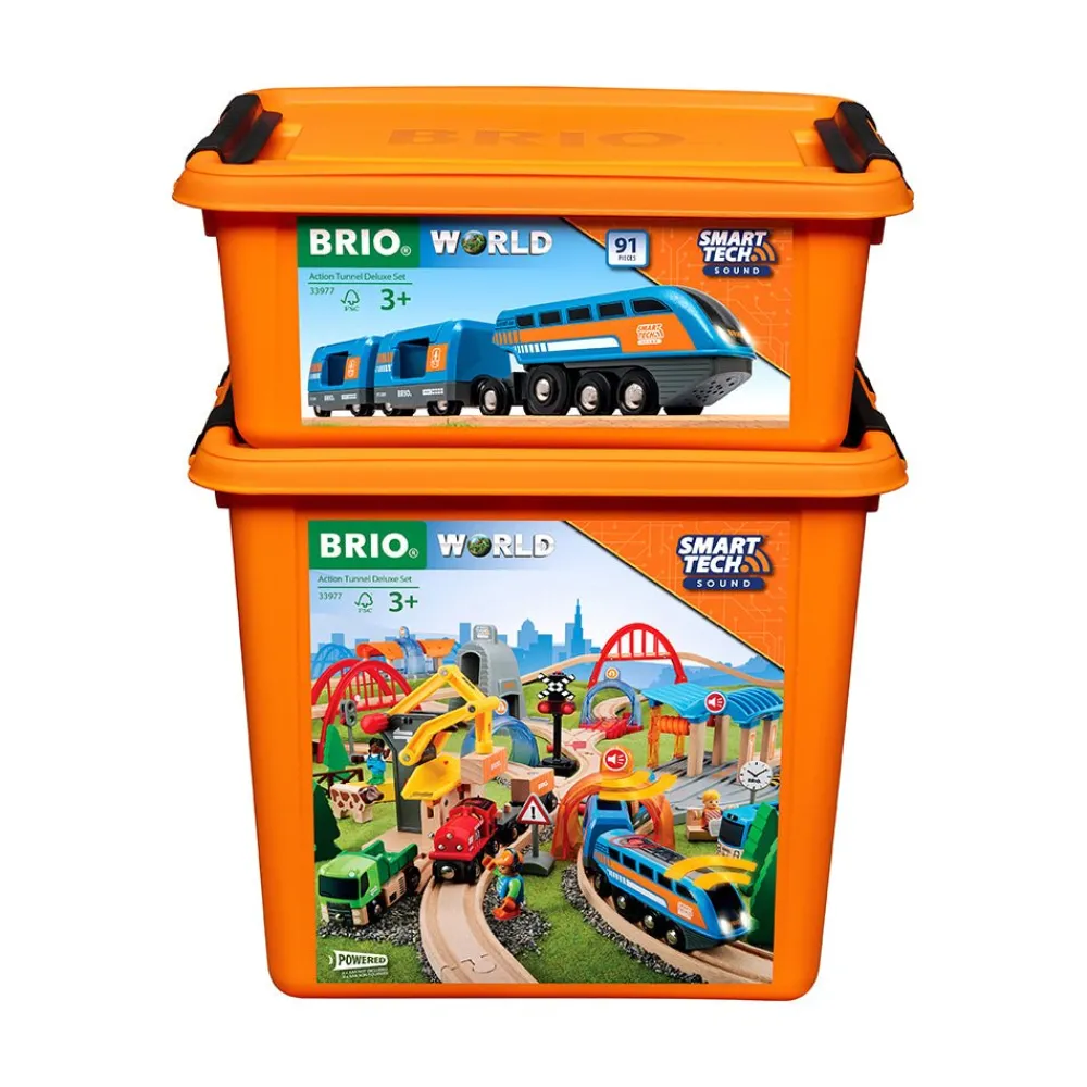 BRIO Smart Tech Sound Action Tunnel Deluxe Set Best
