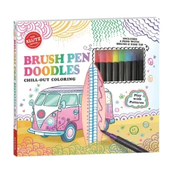 Scholastic Canada Ltd. Brush Pen Doodles Chill-out coloring Outlet