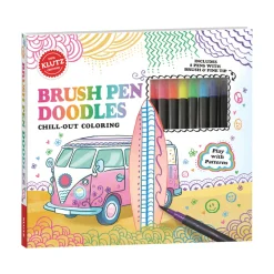 Scholastic Canada Ltd. Brush Pen Doodles Chill-out coloring Outlet