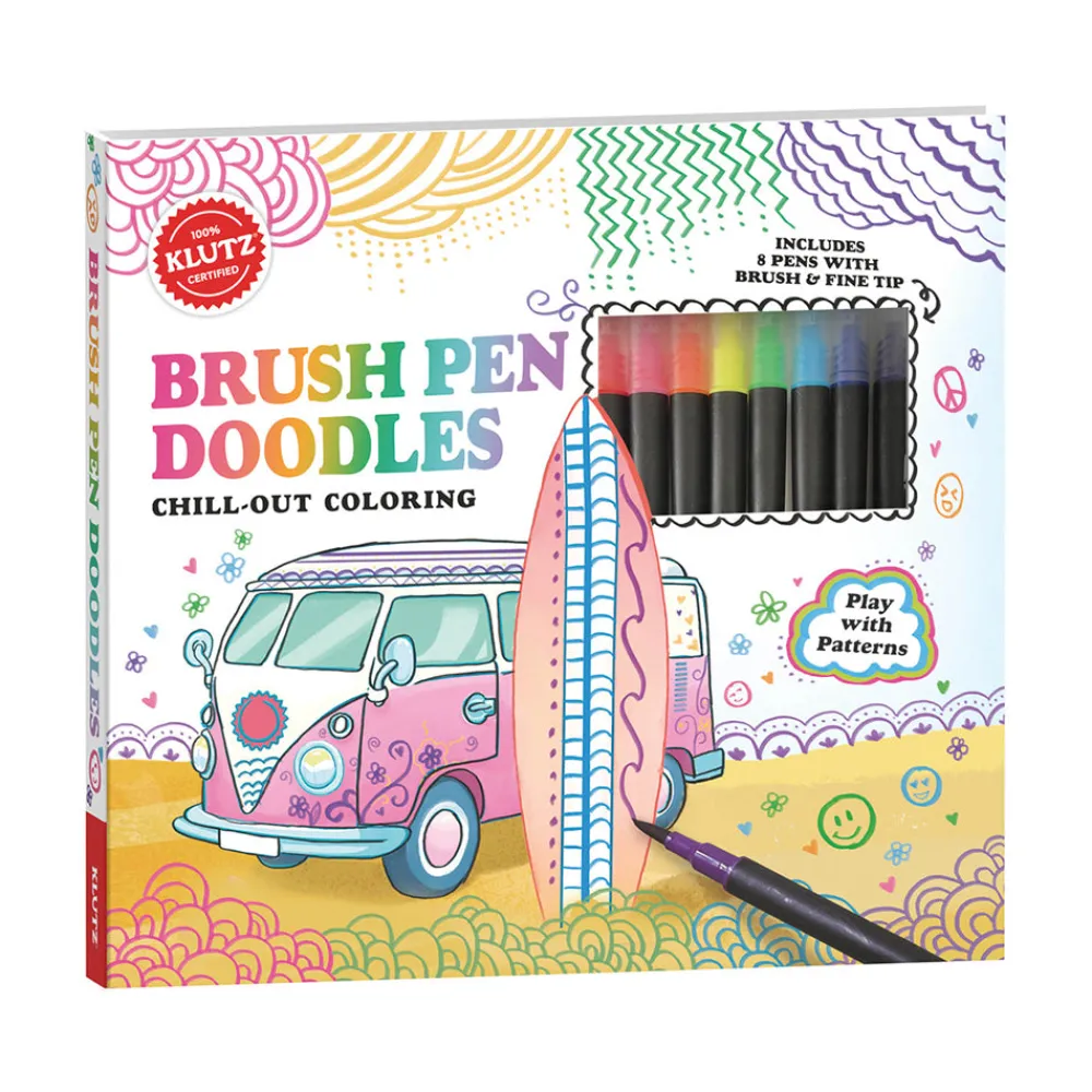 Scholastic Canada Ltd. Brush Pen Doodles Chill-out coloring Outlet