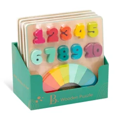 Branford Limited B.Toys Counting Rainbows Wooden Puzzle Clearance