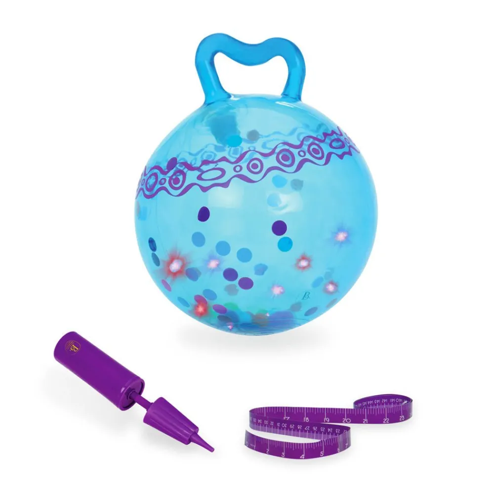B. Toys B.Toys Light-Up Hopping Ball (Sea) New