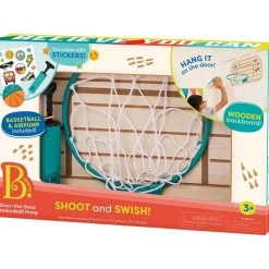 B. Toys B.Toys Over-The-Door Basketball Hoop Hot