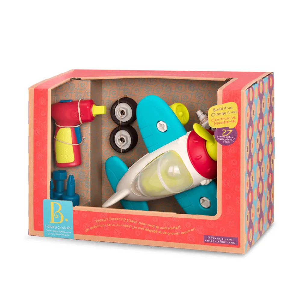 B. Toys B.Toys Take-Apart Airplane New