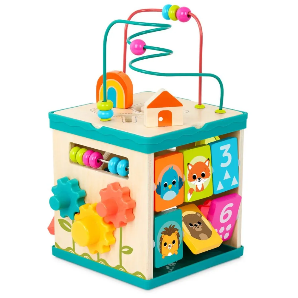 Branford Limited B.Toys Wooden Activity Cube Sale