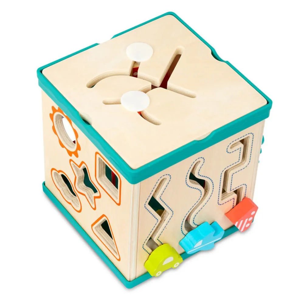 Branford Limited B.Toys Wooden Activity Cube Sale