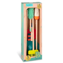 Branford Limited B.Toys Wooden Cleaning Play Set Hot