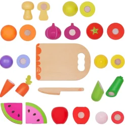 Branford Limited B.Toys Wooden Fruits & Vegetable Playset Outlet