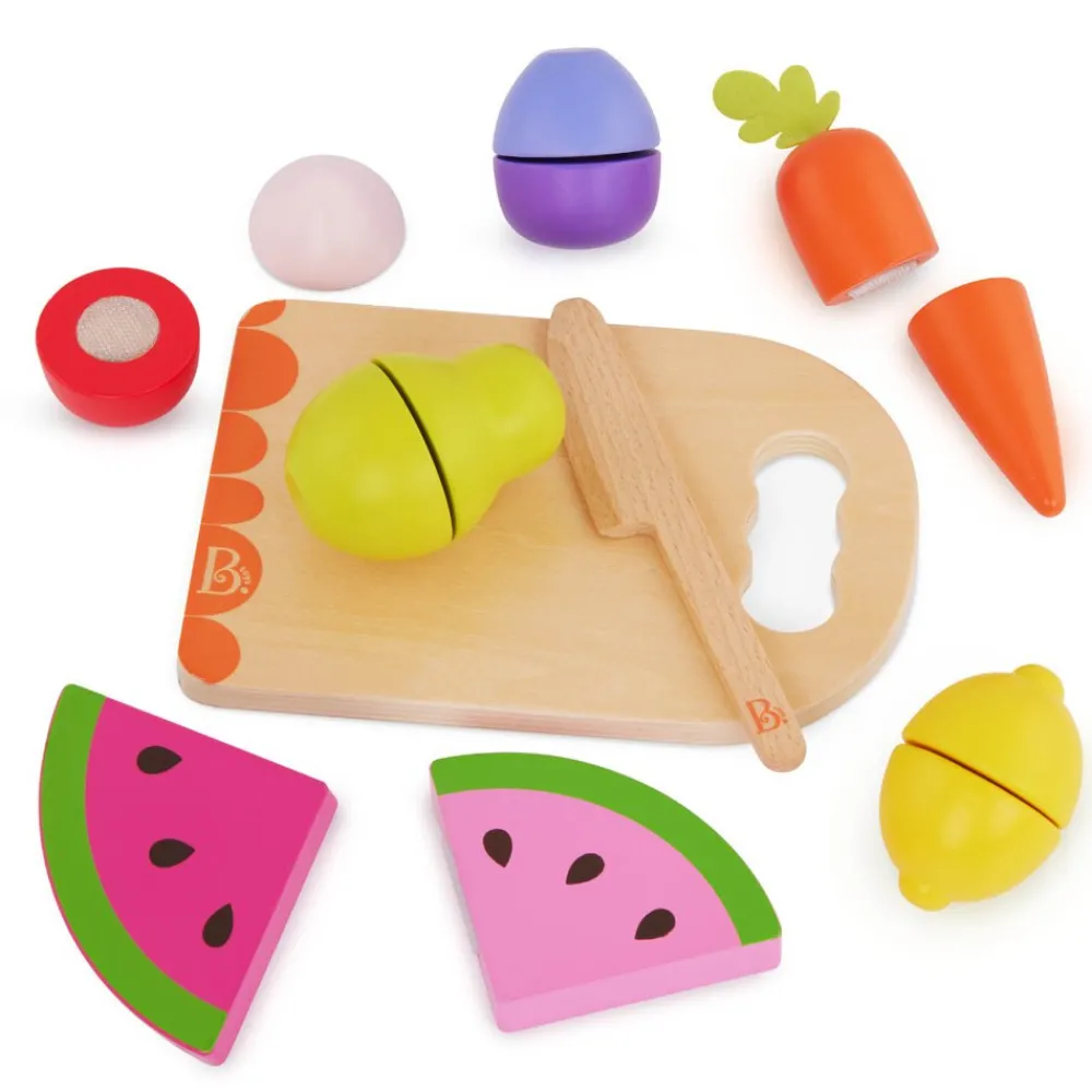 Branford Limited B.Toys Wooden Fruits & Vegetable Playset Outlet