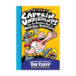 Mastermind Toys Captain Underpants and the Perilous Plot of Professor Poopypants, Book #4 Colour Edition Book New