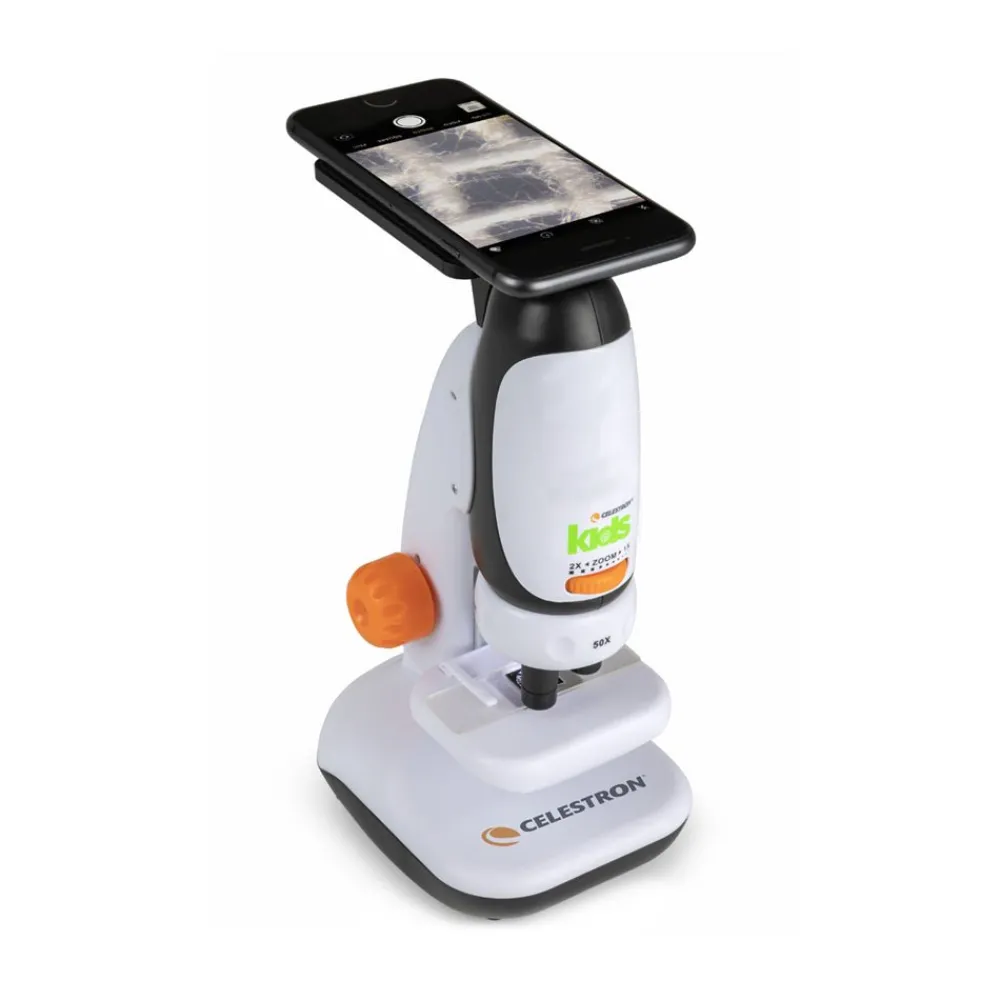 Celestron Kids Microscope Kit with Smartphone Adapter Clearance