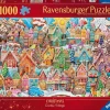 Ravensburger Christmas Cookie Village 1000 Pc Puzzle Hot