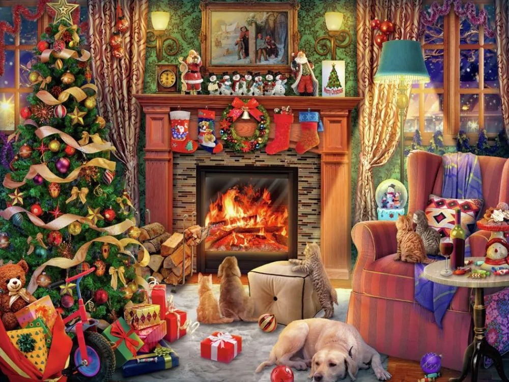 Ravensburger Christmas Eve Seasonal 1500 pc Puzzle Best