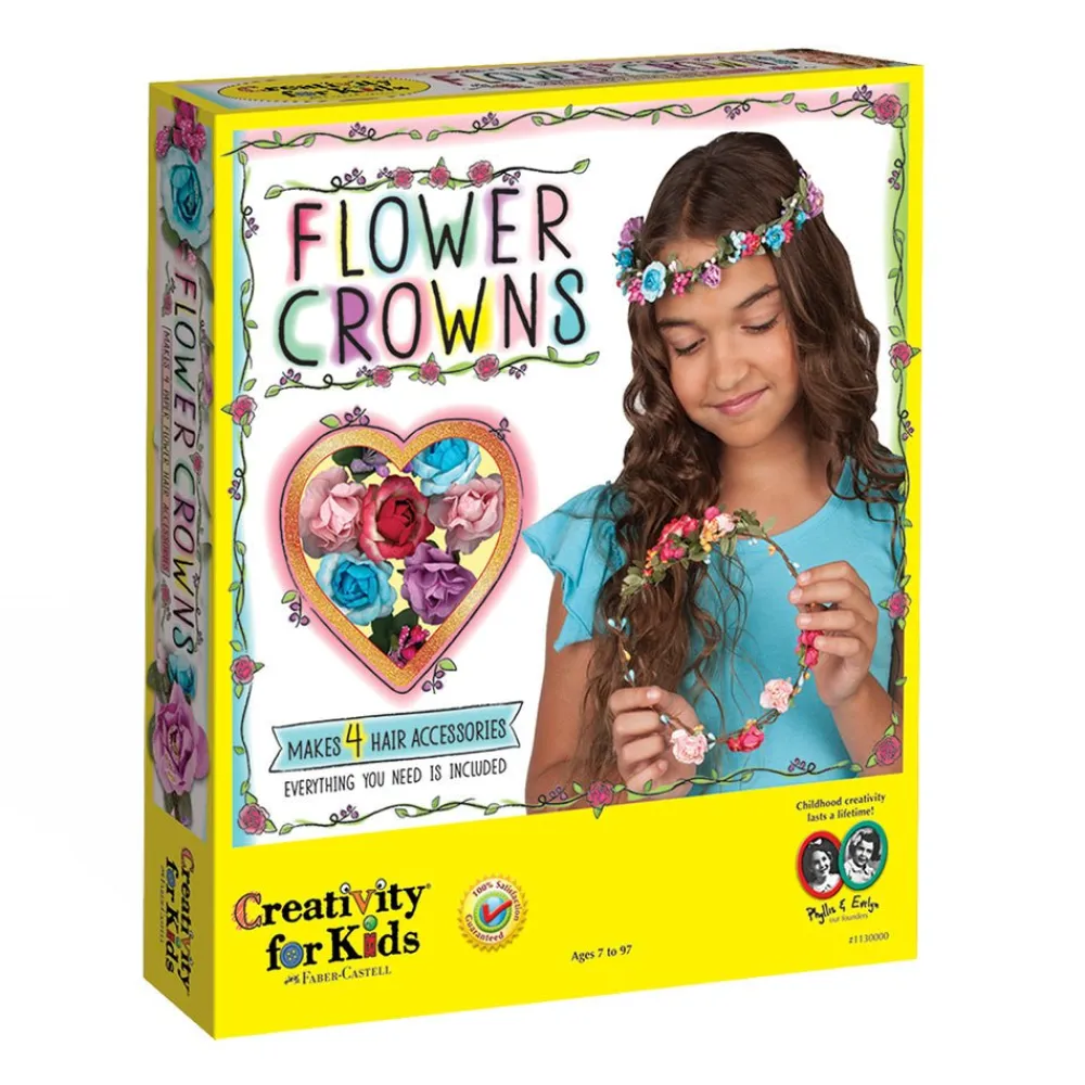 A.W. Faber - Castell USA Inc. C4K Flower Crowns Kit Hot