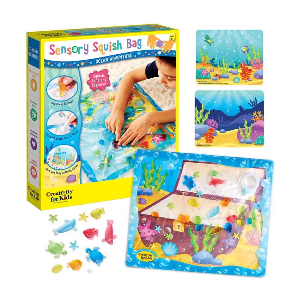 A.W. Faber - Castell USA Inc. C4K Sensory Squish Bag Ocean Adventure Clearance