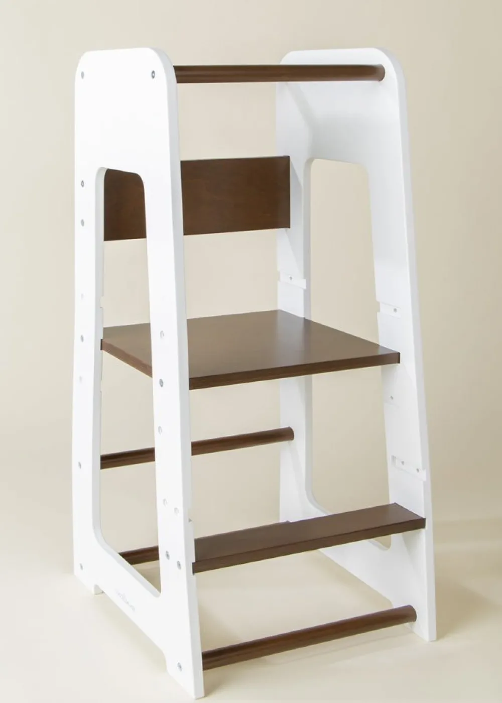 Coco Village Educational Tower - Walnut & White Online
