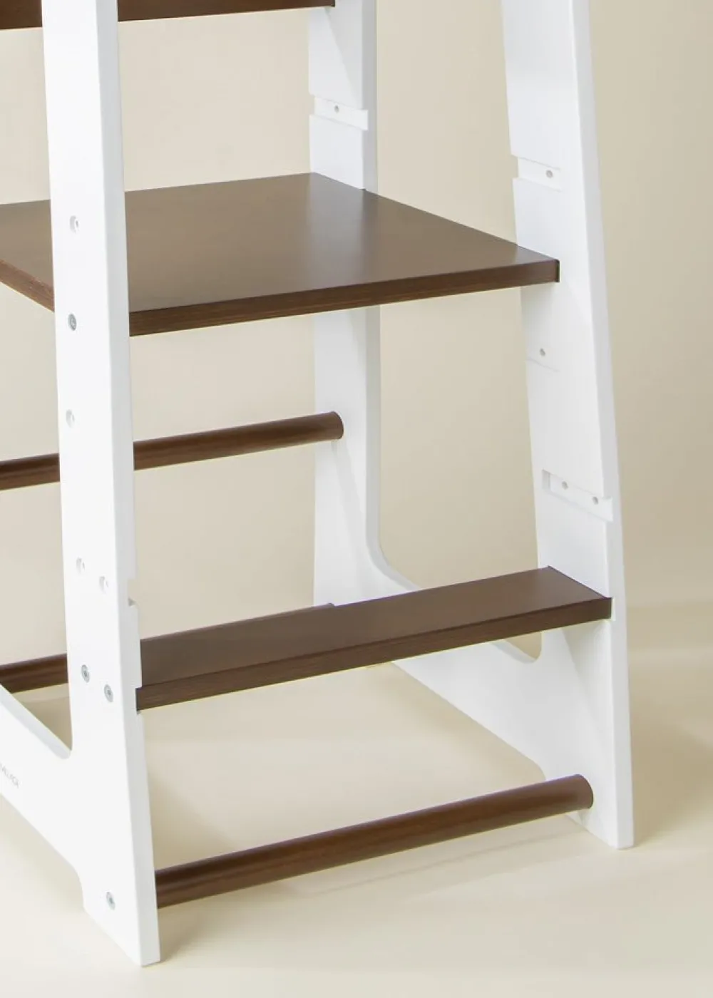 Coco Village Educational Tower - Walnut & White Online
