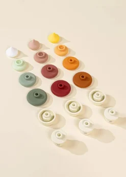 Coco Village 3 Sets of Silicone Stackable Ice Cream Cones 18 pcs Sale
