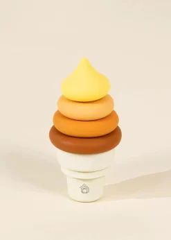 Coco Village 3 Sets of Silicone Stackable Ice Cream Cones 18 pcs Sale