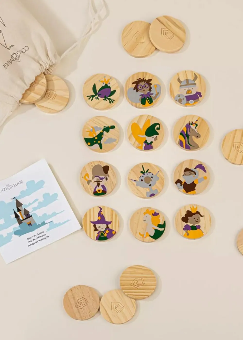 Coco Village Wooden Memory Game - Imaginarium (24 pcs) Online