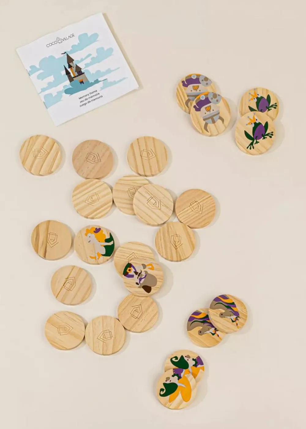 Coco Village Wooden Memory Game - Imaginarium (24 pcs) Online