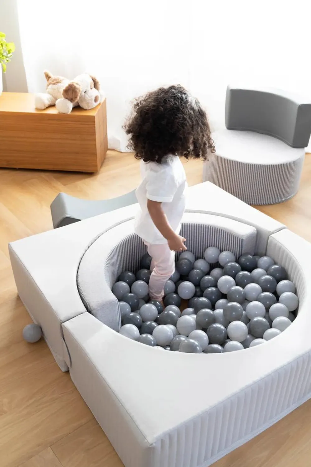 Coco Village Soft Play Blocks Set and Ball Pit 6 Shades of Night Clearance