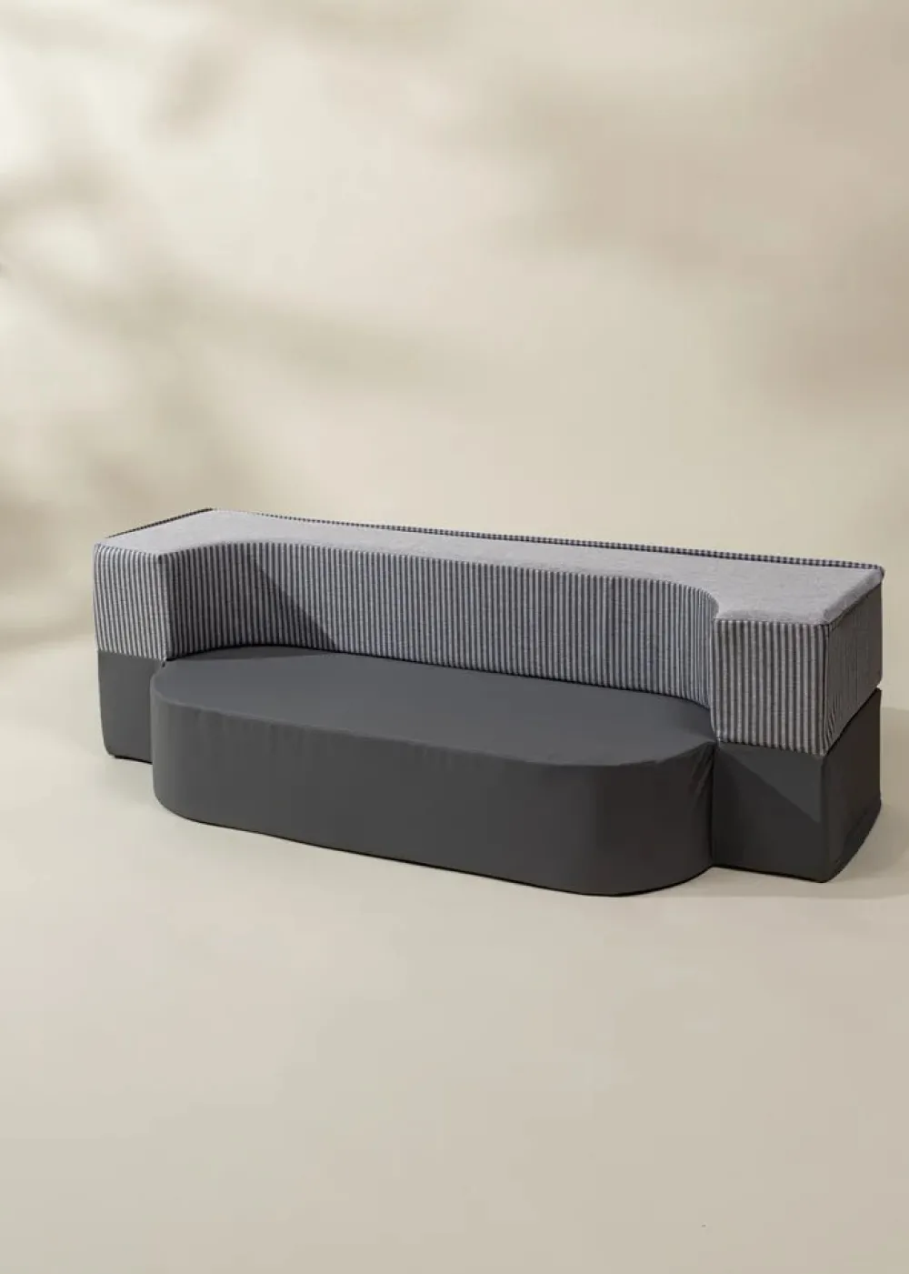 Coco Village Transformable Vegan Leather Kid Sofa Shades of Night Hot