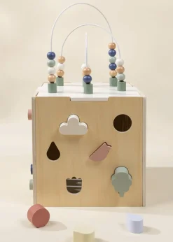 Zhejiang Hengxiang Toys Group Co., Ltd Coco Village Wooden Activity Cube Fashion