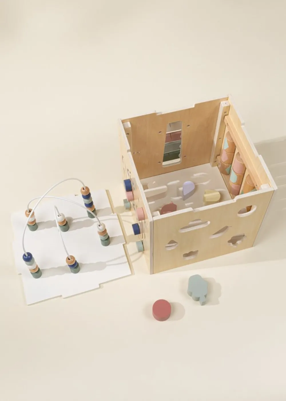 Zhejiang Hengxiang Toys Group Co., Ltd Coco Village Wooden Activity Cube Fashion