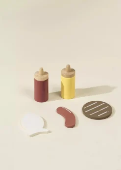 Ningbo Fecda Toys Co., Ltd Coco Village Wooden Barbecue Playset and Accessories Fashion