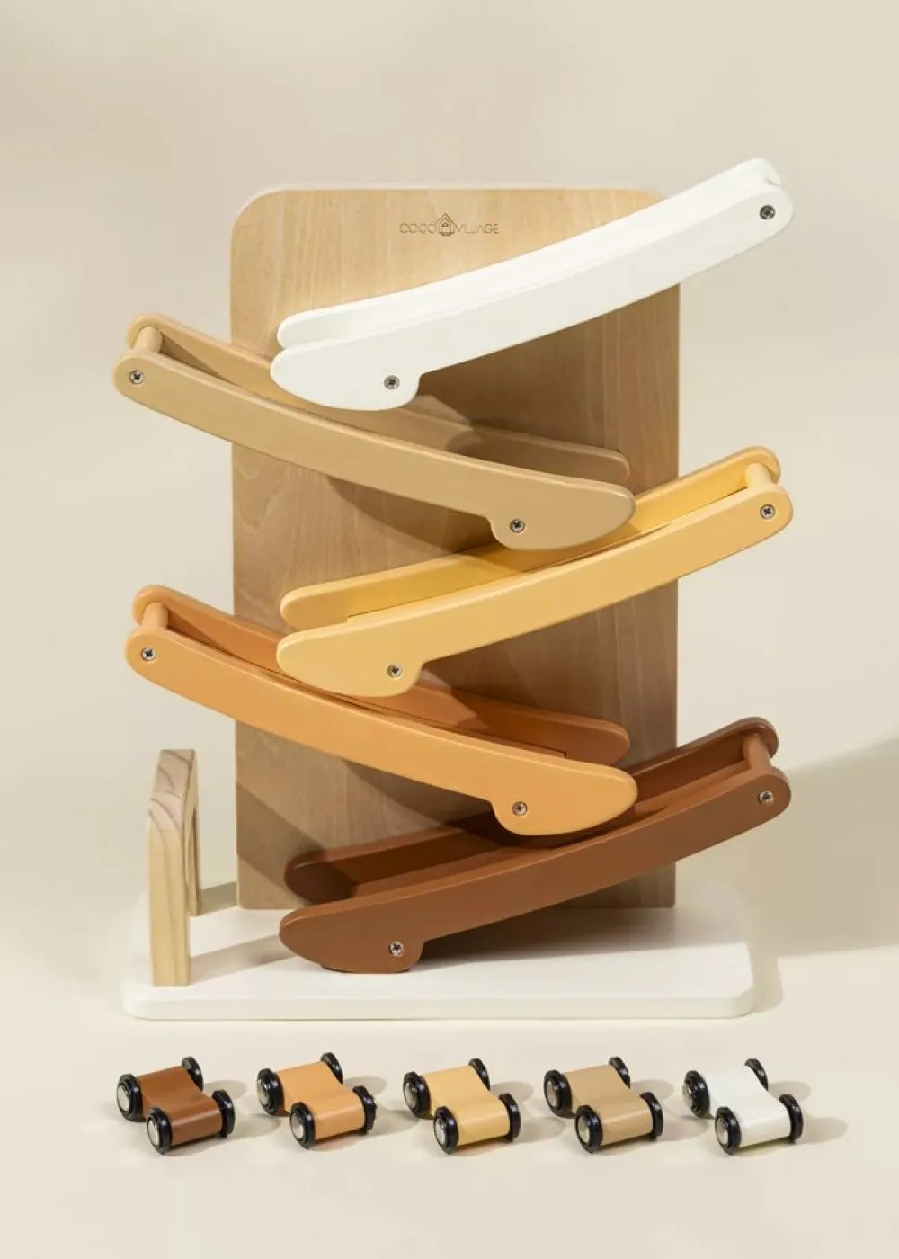 Ningbo Fecda Toys Co., Ltd Coco Village Wooden Car Glidder Track Fashion