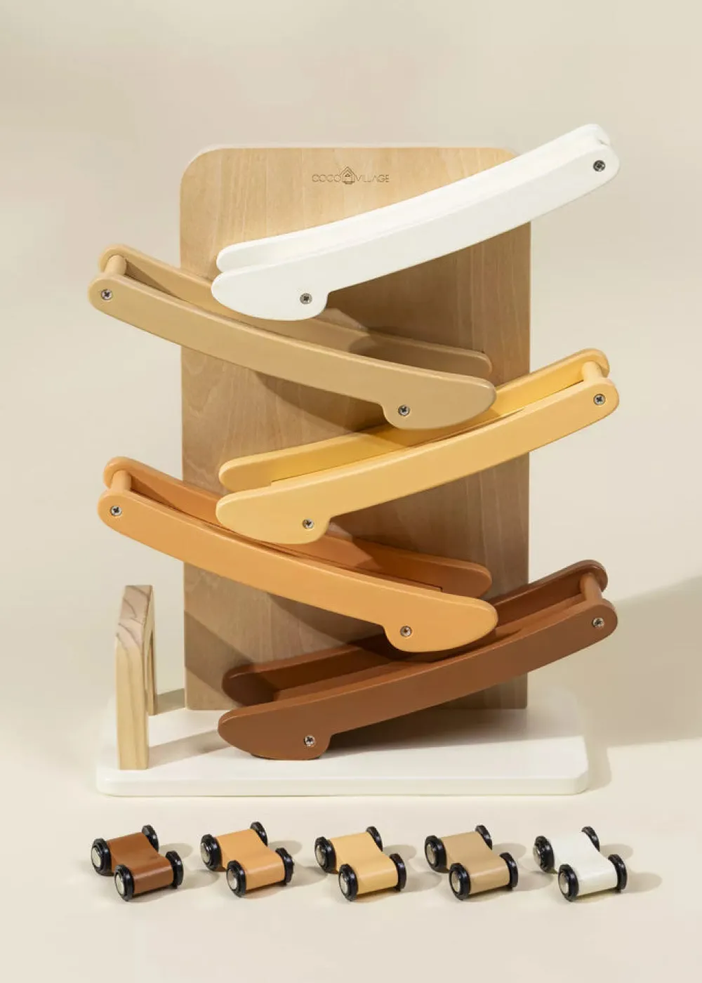 Ningbo Fecda Toys Co., Ltd Coco Village Wooden Car Glidder Track Fashion