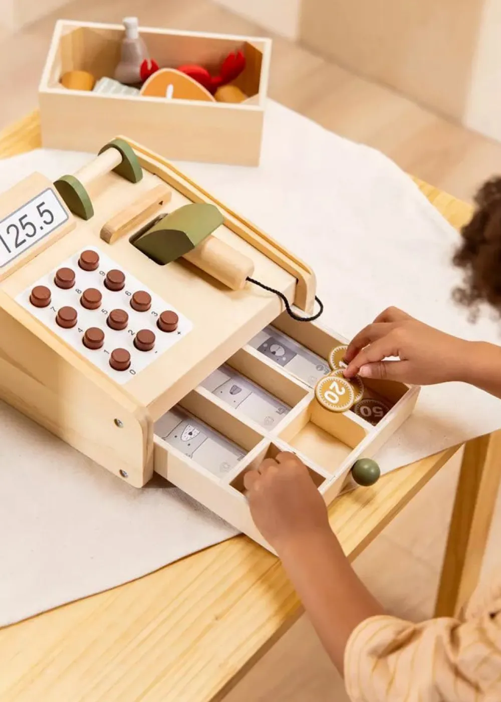 Ningbo Fecda Toys Co., Ltd Coco Village Wooden Cash Register Best