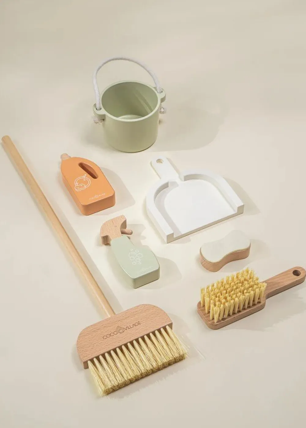 Coco Village Wooden Cleaning Playset Discount