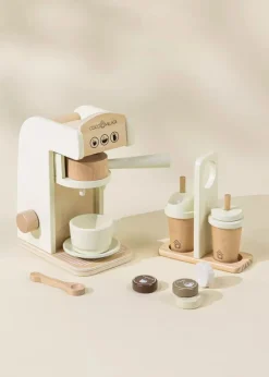 Ningbo Fecda Toys Co., Ltd Coco Village Wooden Coffee Maker Set Hot
