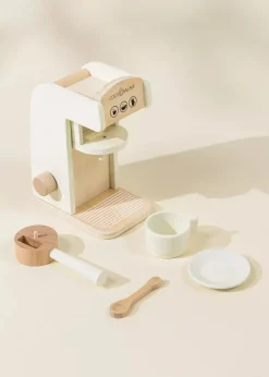 Ningbo Fecda Toys Co., Ltd Coco Village Wooden Coffee Maker Set Hot