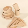 Ningbo Fecda Toys Co., Ltd Coco Village Wooden Dinnerware Playset (12 Pcs) Hot