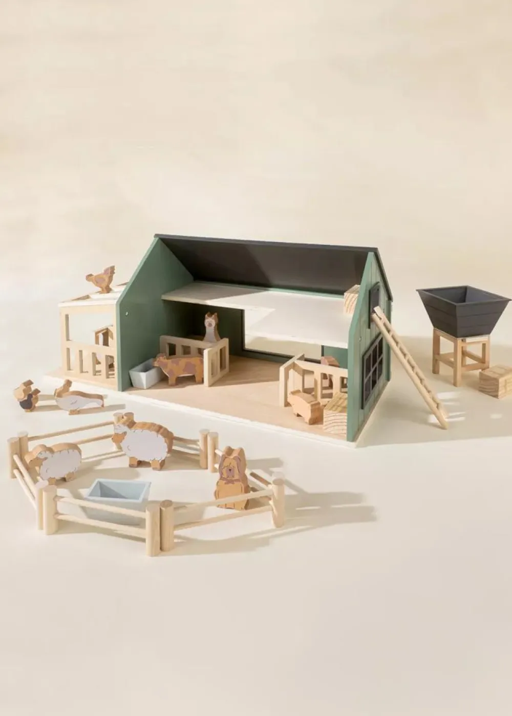Zhejiang Hengxiang Toys Group Co., Ltd Coco Village Wooden Farm & Accessories Set Sale