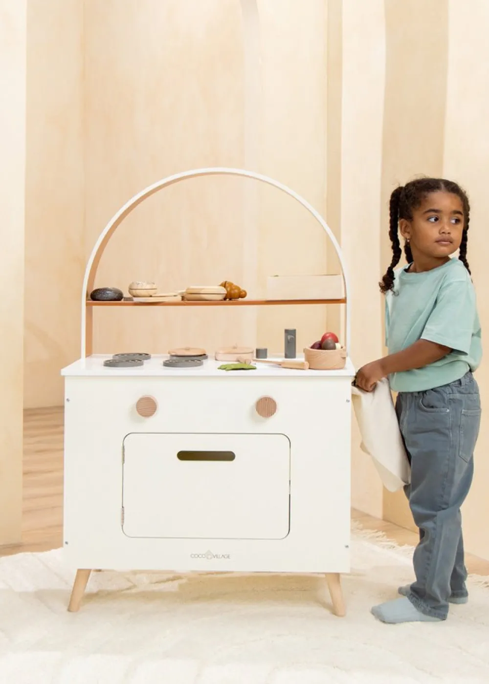 Ningbo Commiki Children Products Co., Ltd. Coco Village Wooden Kitchen Outlet