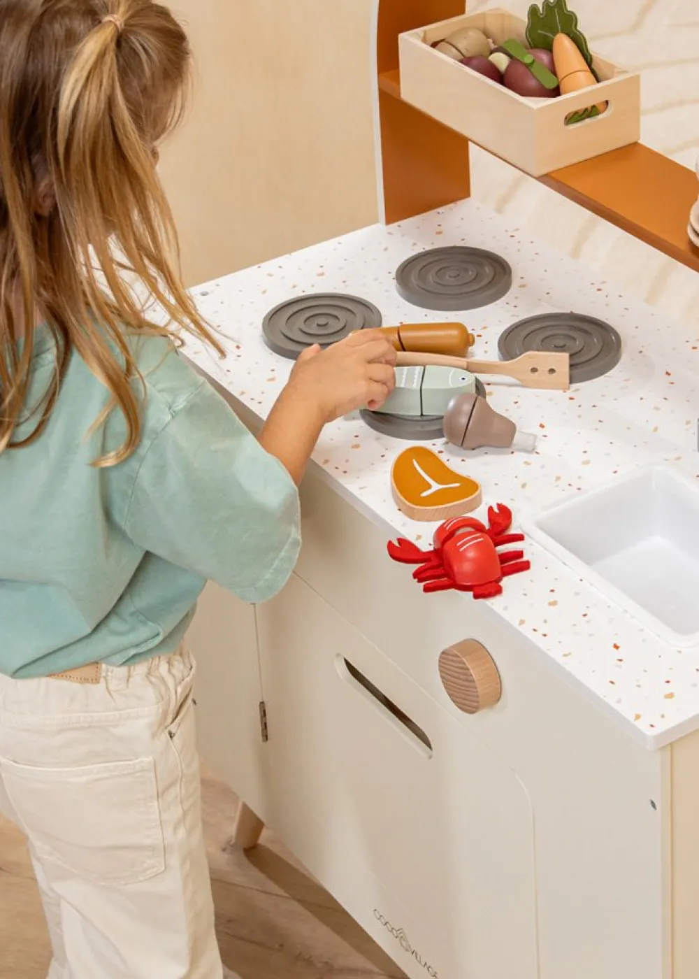 Ningbo Commiki Children Products Co., Ltd. Coco Village Wooden Kitchen Outlet