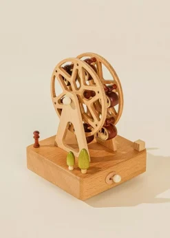 Coco Village Wooden Music Box - Ferris Wheel New