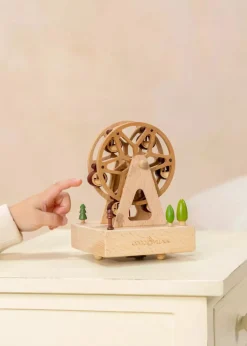 Coco Village Wooden Music Box - Ferris Wheel New