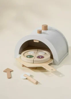 Coco Village Wooden Pizza Oven Playset and Accessories New